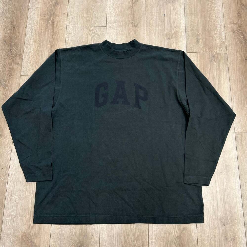 Yeezy Gap Balenciaga Dove Long Sleeve Shirt Top Oversized Baggy size Large L SF